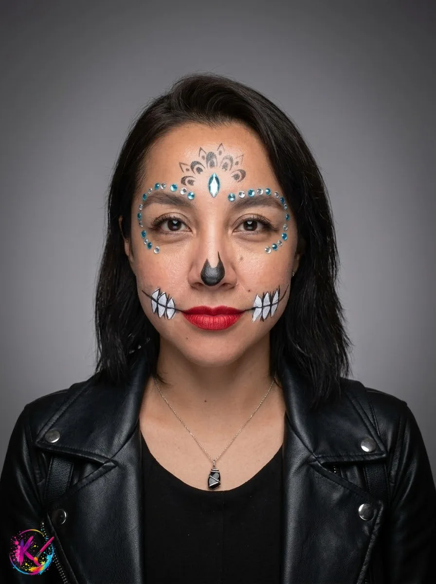 Diseño de Catrina clásica para Día de Muertos 1