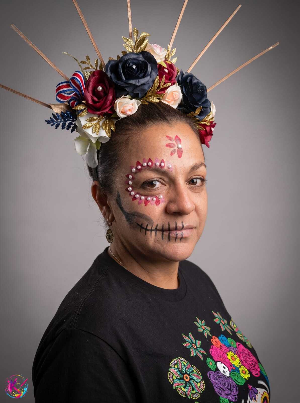 Diseño de Catrina clásica para Día de Muertos 4
