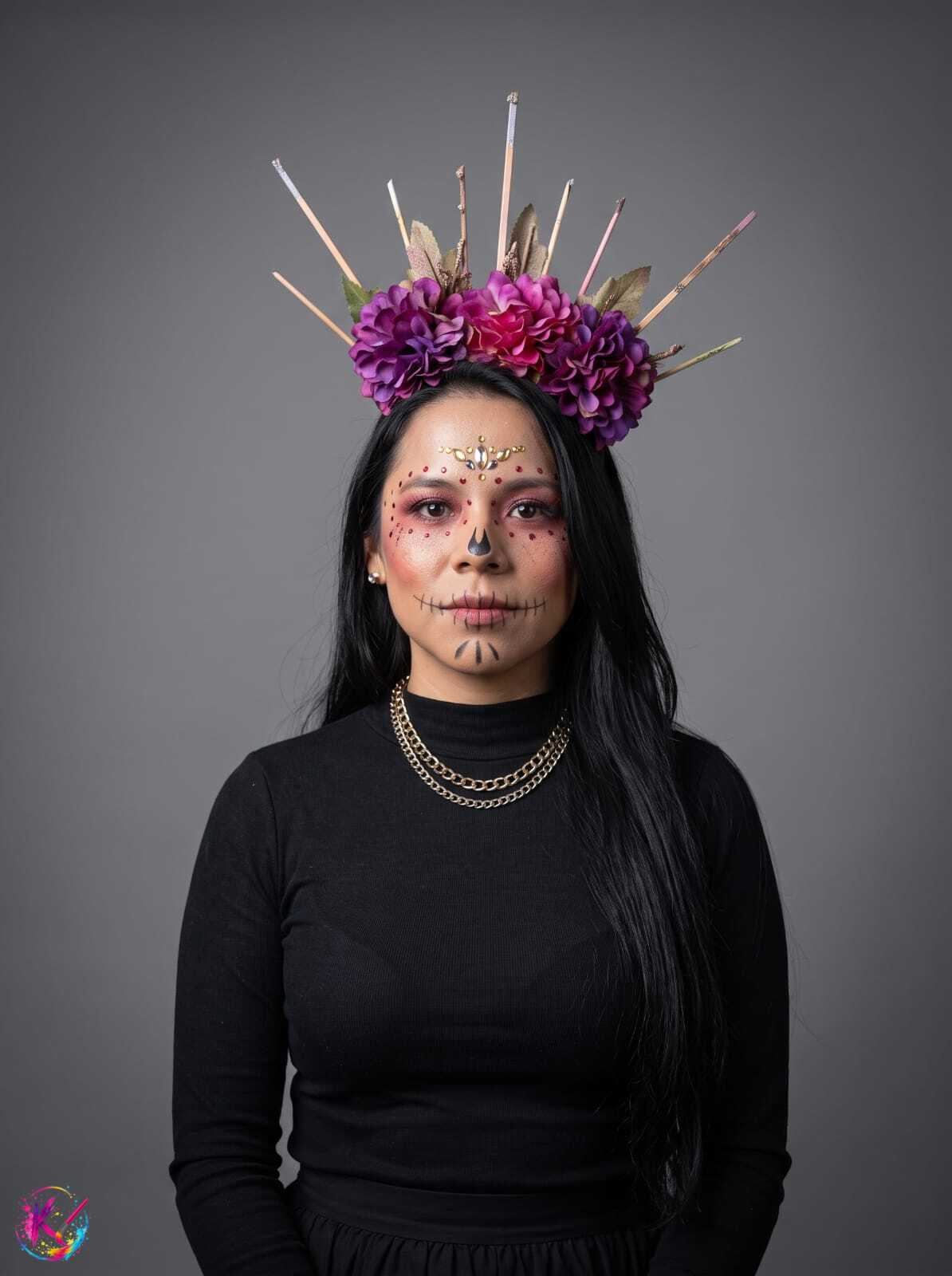 Diseño de Catrina clásica para Día de Muertos 7