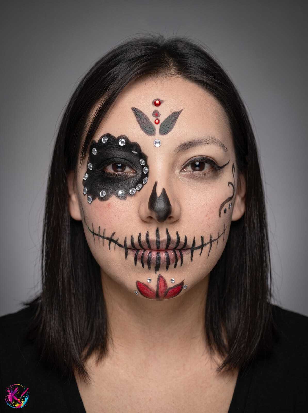 Diseño de Catrina clásica para Día de Muertos 17