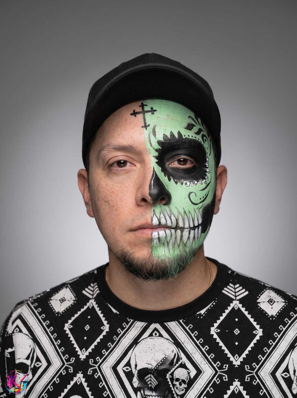 Diseño de maquillaje artístico temático 2