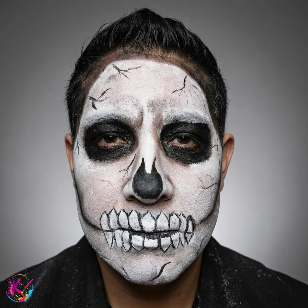 Diseño de calavera para Día de Muertos 6