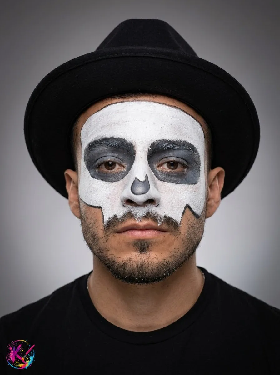 Diseño de calavera para Día de Muertos 3