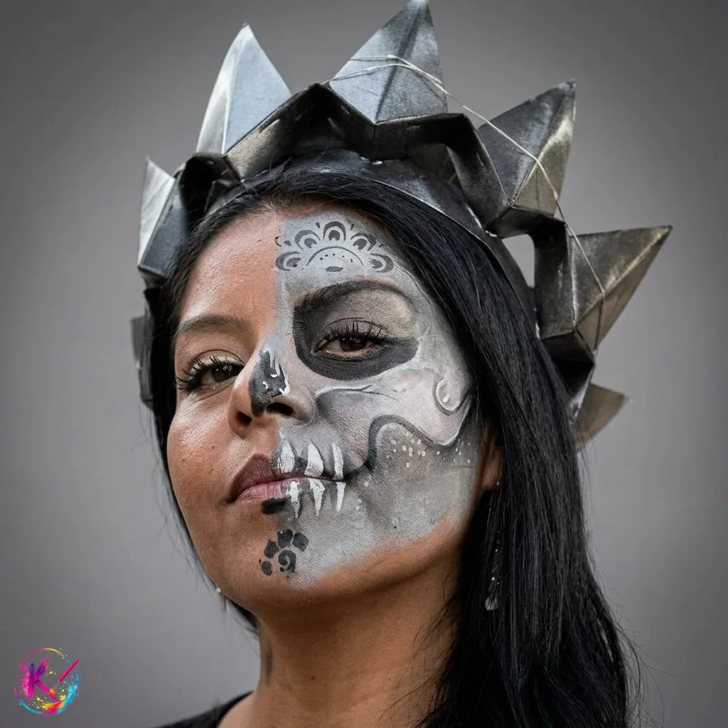 Diseño de calavera para Día de Muertos 4