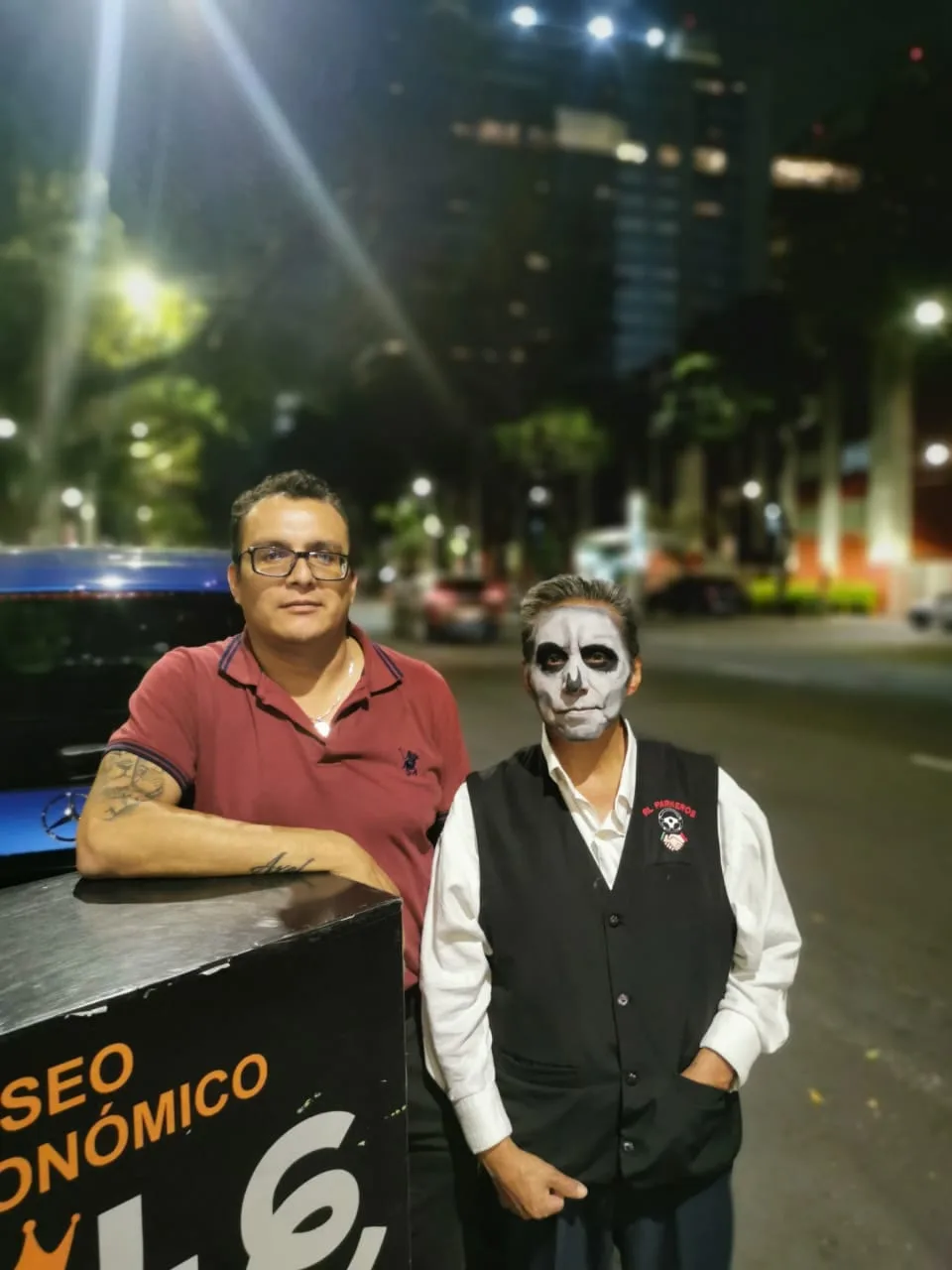 Foto del evento de body paint de Ketsaltik en el restaurante Élite Paseo Gastronómico 5