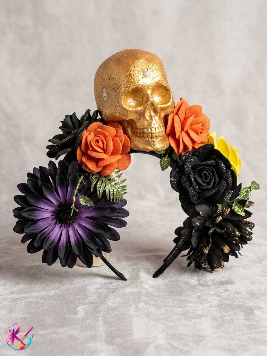 Tocado artístico para eventos 3