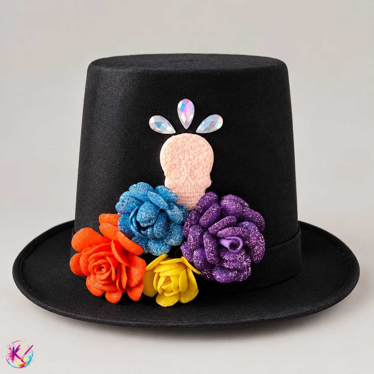 Tocado artístico para eventos 4