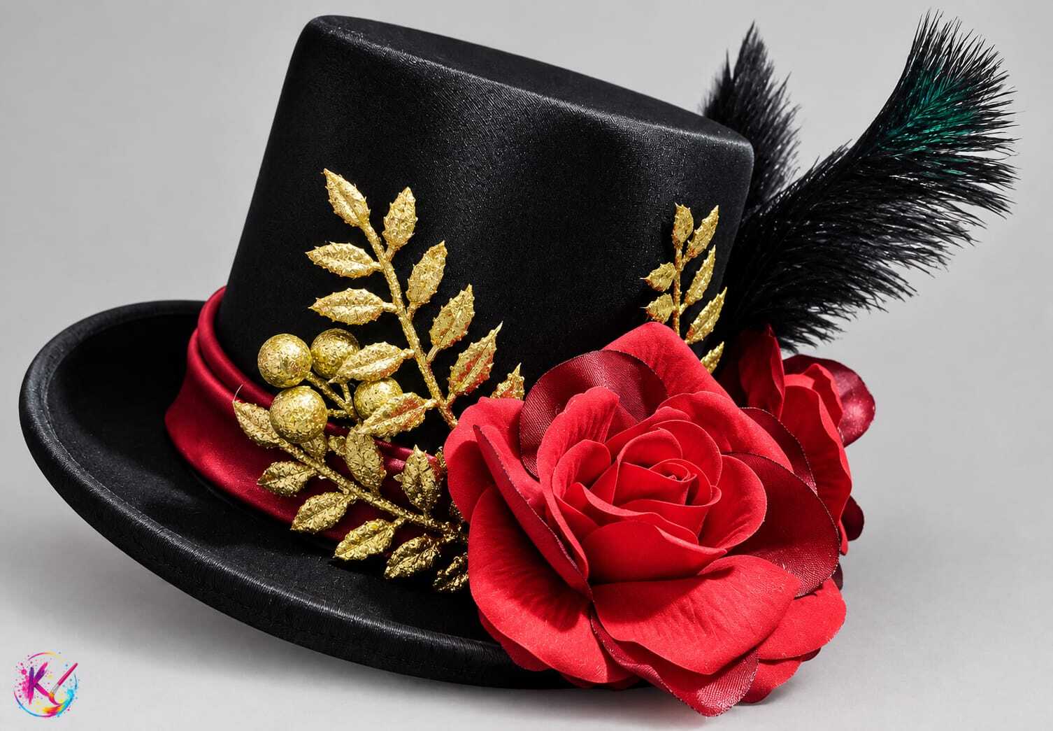 Tocado artístico para eventos 5